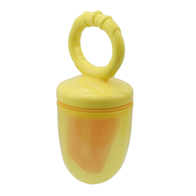 Newborn Safety Feeding Nipple Mesh Bag Protable Baby Pacifier Fresh Food Nibbler Feeder Infant Chew Fruits Vegetables Soother